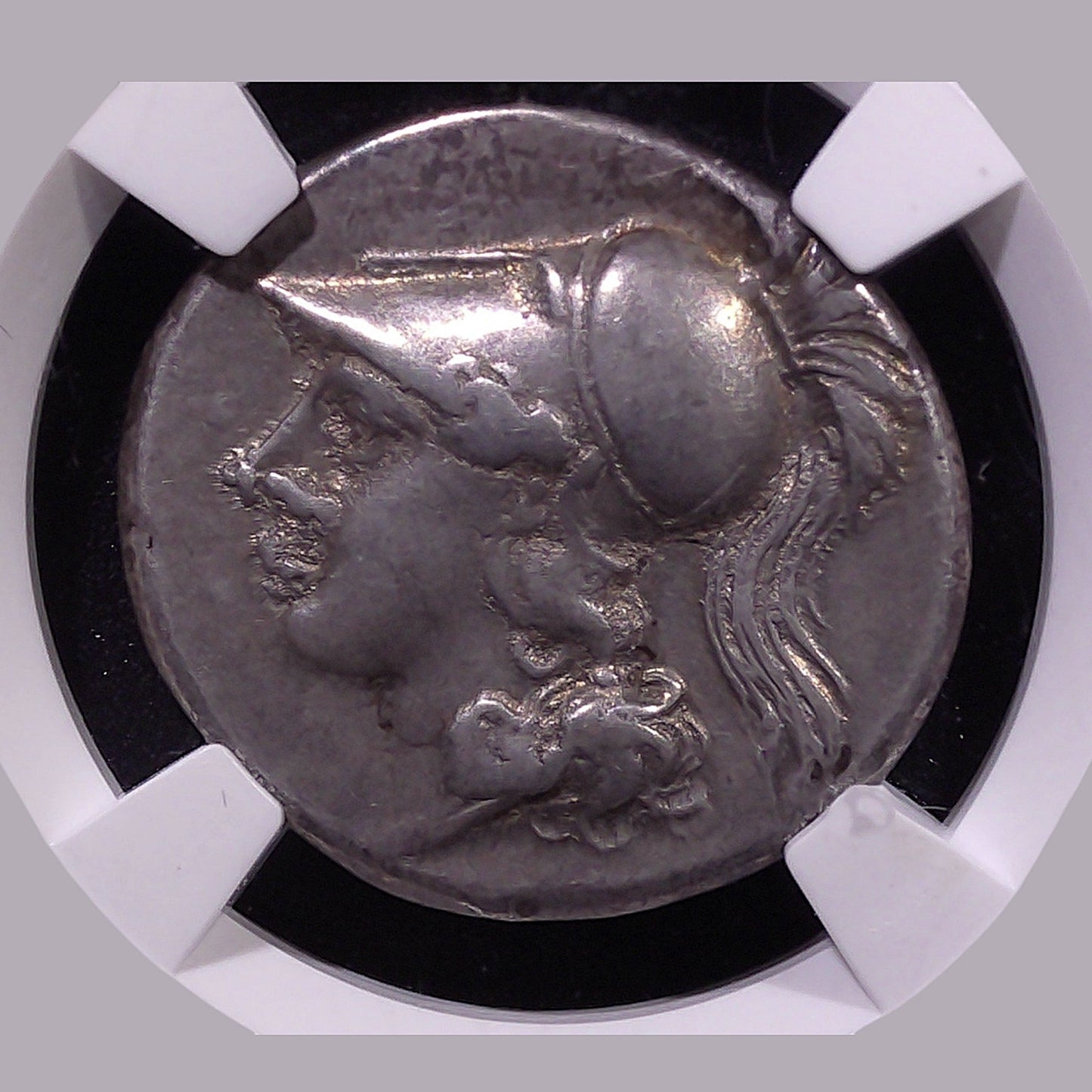 Cales Silver Didrachm — Victory in Motion, c. 265 BC