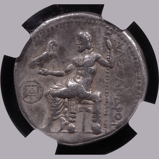 Alexander the Great Tetradrachm — Choice VF, 336–323 BC