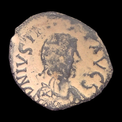 Justin I Bronze Coin from Ancient Antioch — Founder of Justinian's Dynasty
