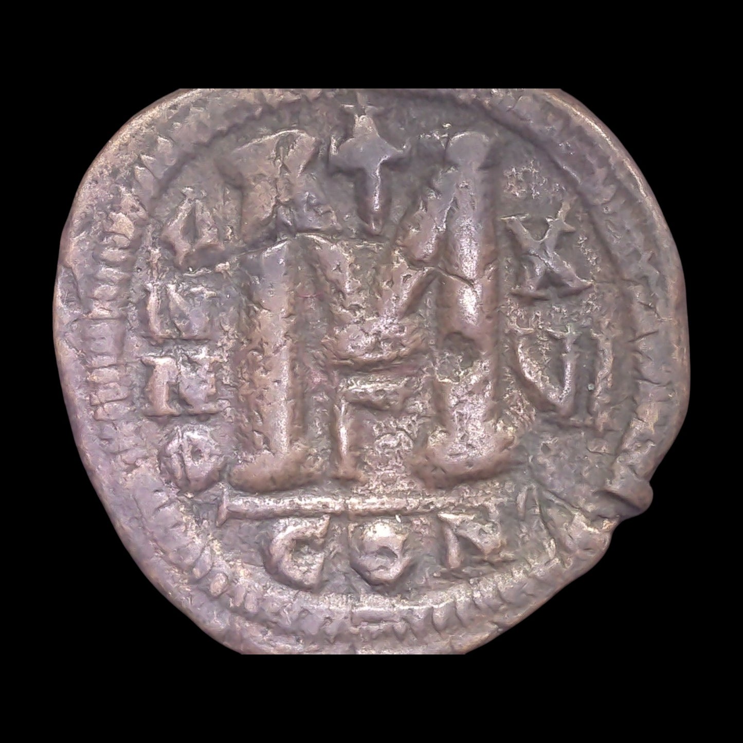 Large Justinian I Bronze Coin from Constantinople — Emperor Who Rebuilt the Roman Empire