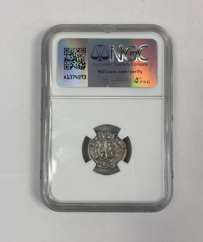 Alfonso VIII Silver Dinero — Toledo Mint — representative supplier photograph 2