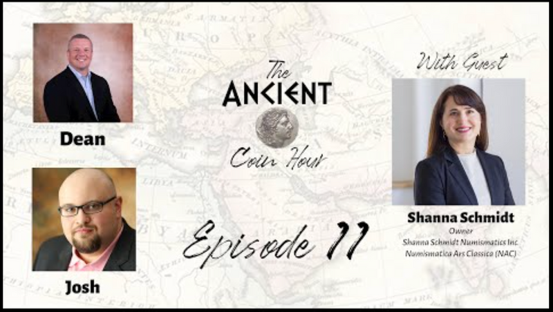 The Ancient Coin Hour: Episode 11, Interview with Shanna Schmidt