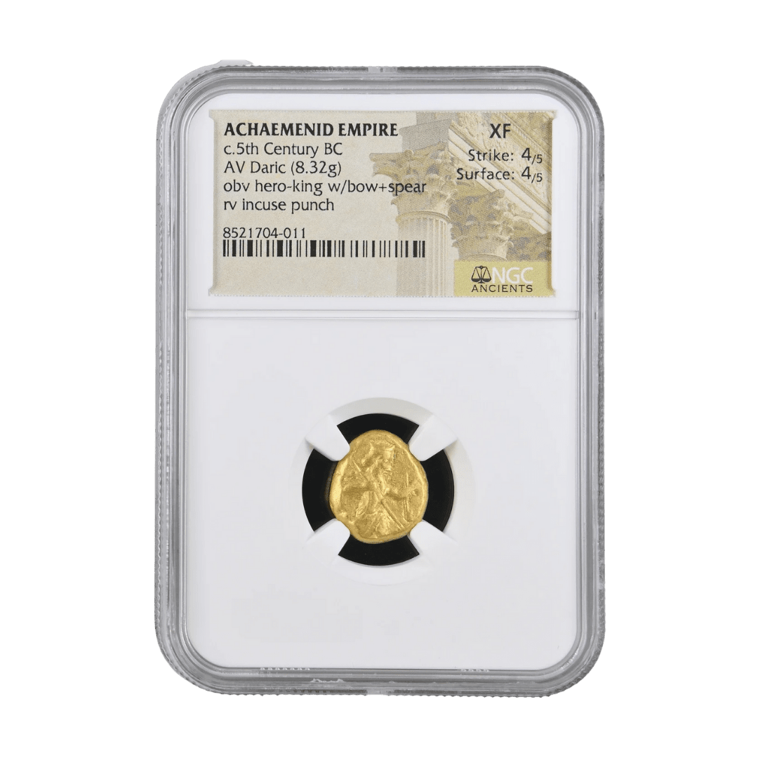 Achaemenid Empire AV Daric — Gold of Kings, Archer of Empire (5th Century BC) - Kinzer Coins