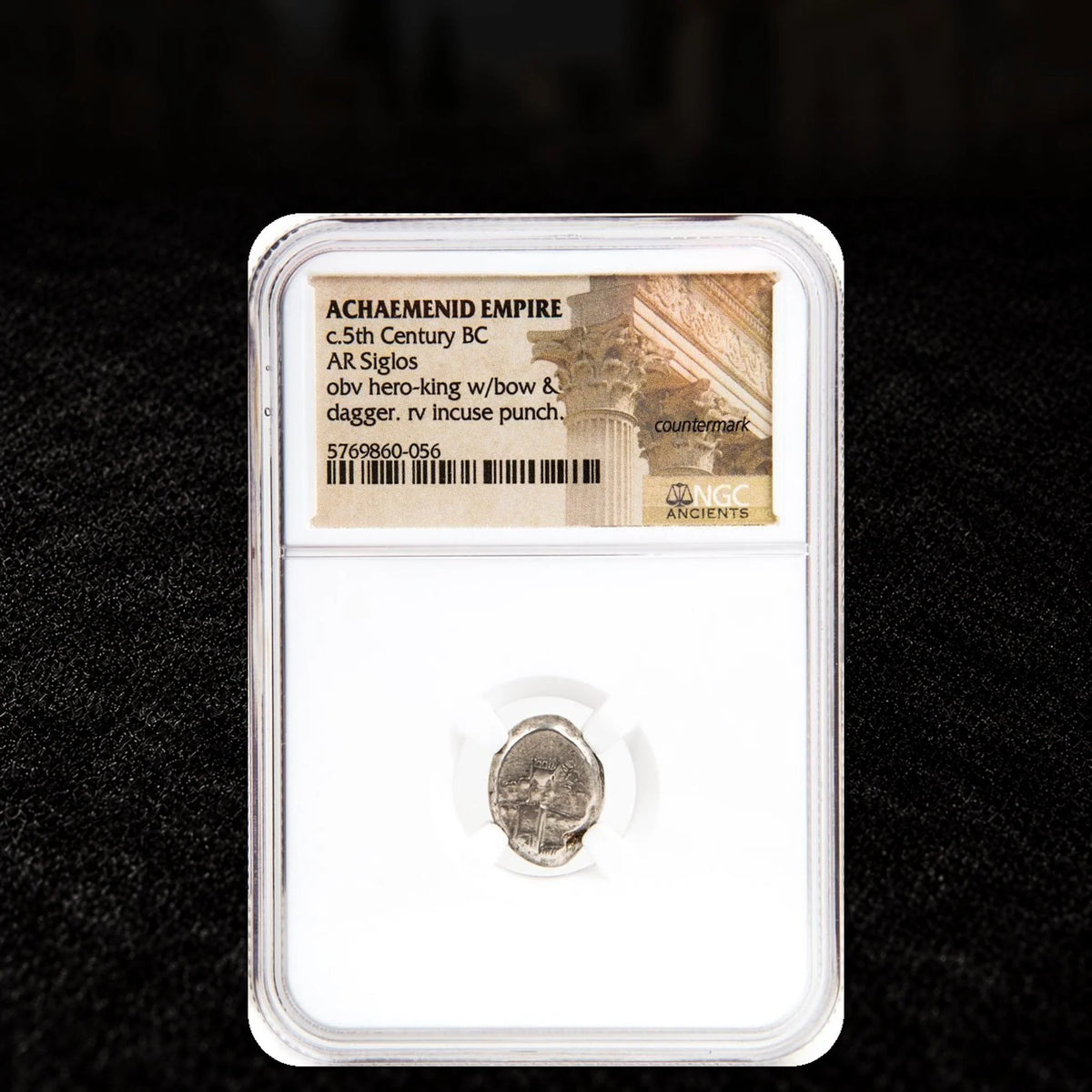 Achaemenid Persian Silver Siglos — NGC - Kinzer Coins
