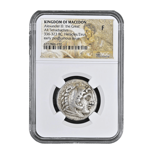 Alexander III “the Great” AR Tetradrachm — Silver of a World Conquered (Early Posthumous Issue, 336–323 BC) - Kinzer Coins