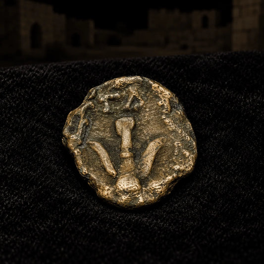 Alexander Jannaeus Ancient Judaean Bronze Coin — Widow’s Mite (103–76 BC) — NGC Certified - Kinzer Coins