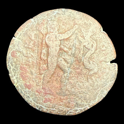 Alexandrian Drachm of Antoninus Pius — Heracles Type - Kinzer Coins