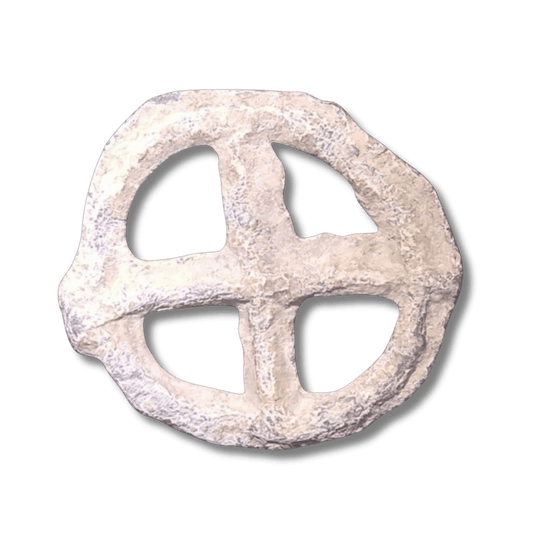 Ancient Celtic Lead Wheel - Shaped Money (Used Before Roman Coinage) - Kinzer Coins