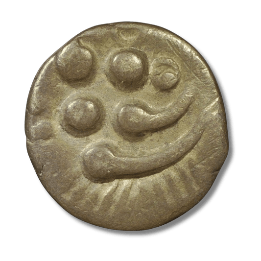 Ancient Celtic Silver Coin from Southwestern Gaul (Elusates Tribe) - Kinzer Coins