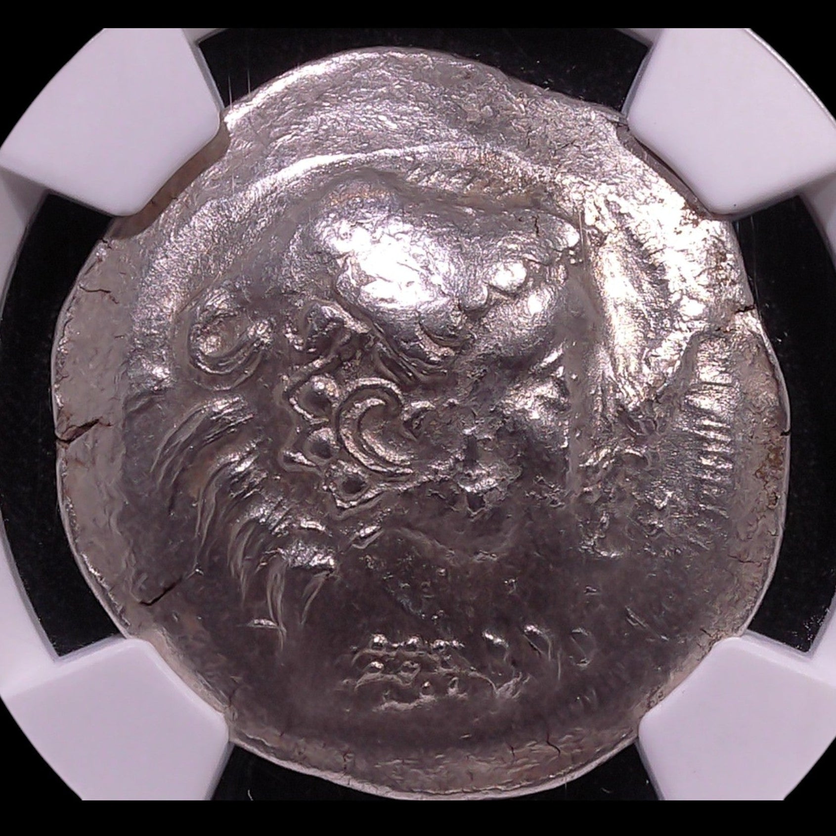 Ancient Celtic Silver Tetradrachm (c. 3rd–2nd Century BC, Philip III Type), Authenticated Ancient Coin - Kinzer Coins
