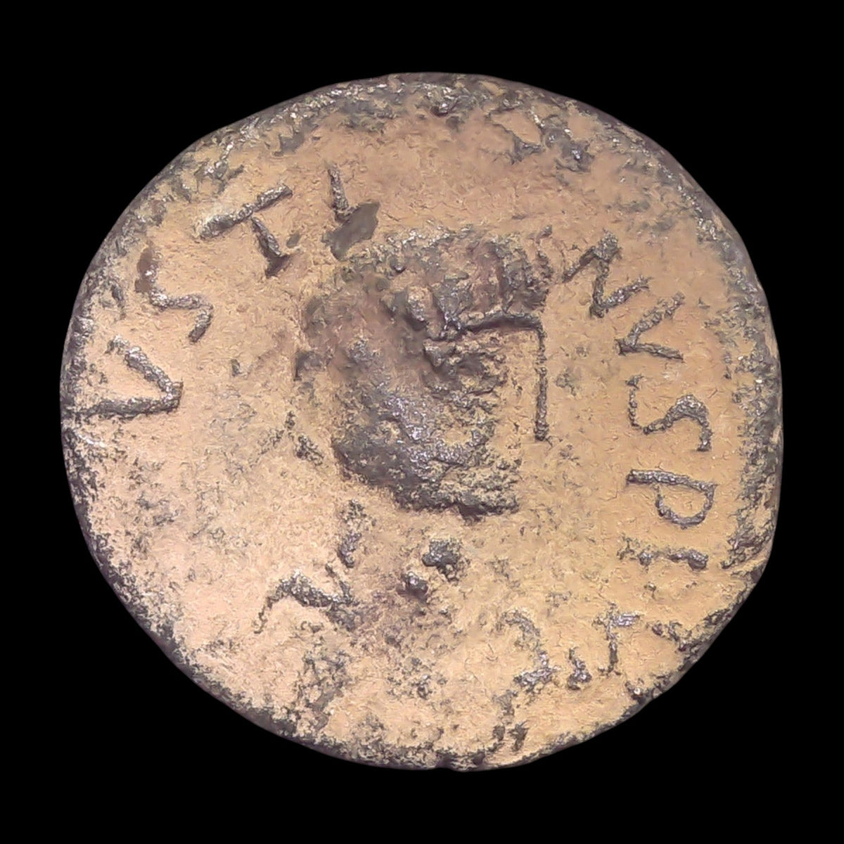 Ancient Contemporary Counterfeit of Justin I Bronze Follis — Byzantine Empire - Kinzer Coins