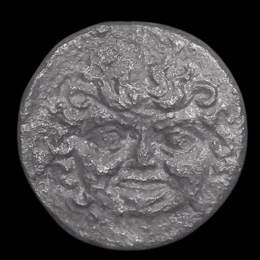 Ancient Greek Bronze Coin from Camarina (Classical Greek City in Sicily) - Kinzer Coins