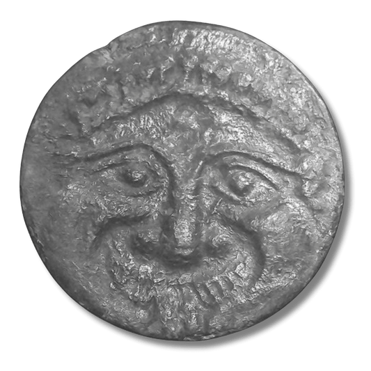 Ancient Greek Bronze Coin from Himera (Famous Gorgon Design) - Kinzer Coins