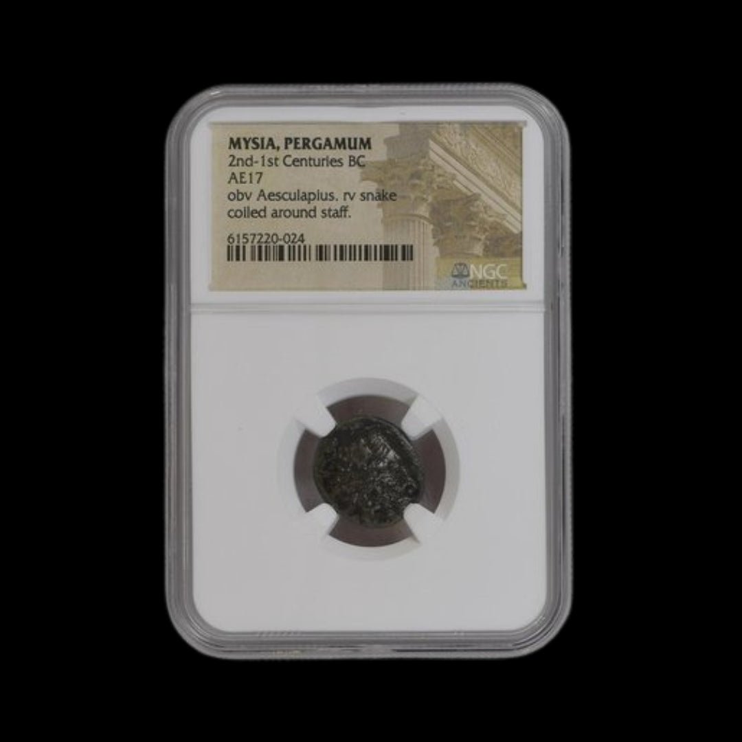 Ancient Greek Bronze Coin from the Pergamum Region (Hellenistic Asia Minor) - Kinzer Coins