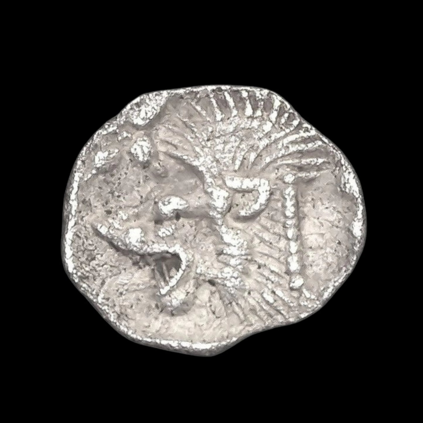 Ancient Greek Silver Coin from Cyzicus (Famous Lion and Boar Design) - Kinzer Coins