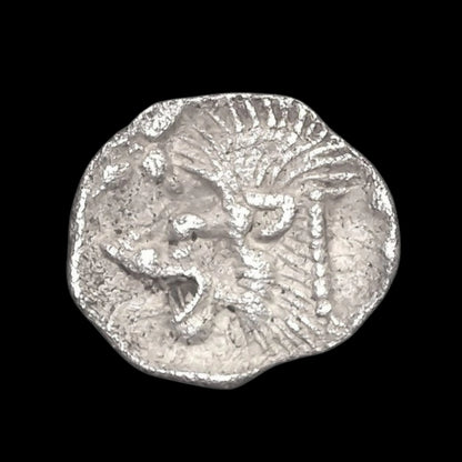 Ancient Greek Silver Coin from Cyzicus (Famous Lion and Boar Design) - Kinzer Coins