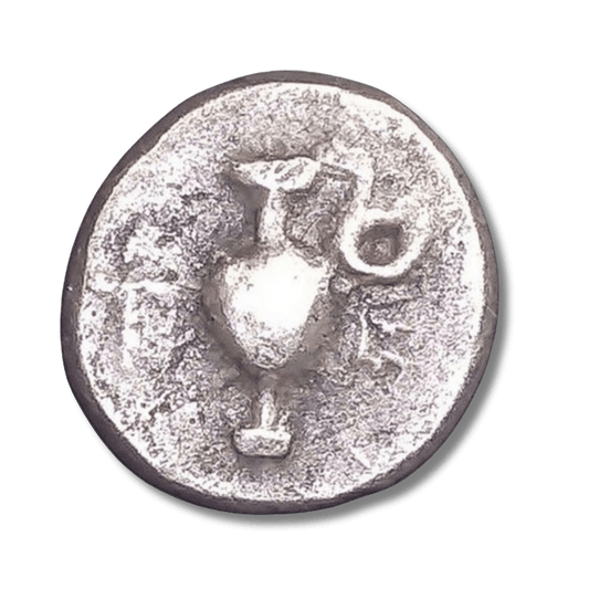 Ancient Greek Silver Coin from Terone (Classical Greek City - State) - Kinzer Coins