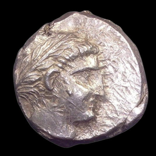 Ancient Greek Silver Coin of King Patraos (From the Age of Philip II and Alexander the Great) - Kinzer Coins