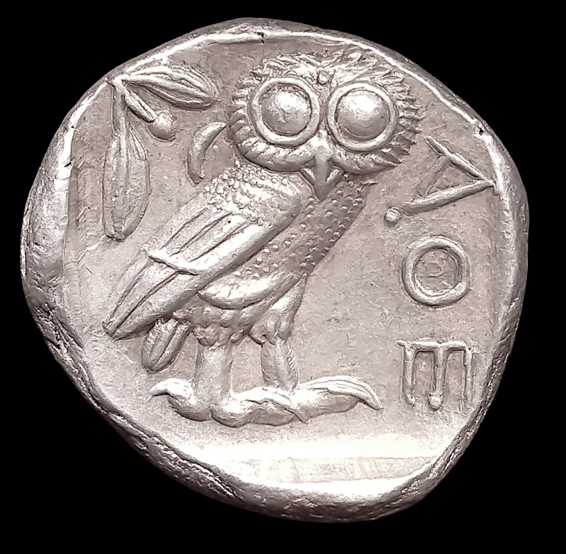 Ancient Greek Silver Tetradrachm of Athens (449–413 BC, Classical Owl Type), Authenticated Ancient Coin - Kinzer Coins