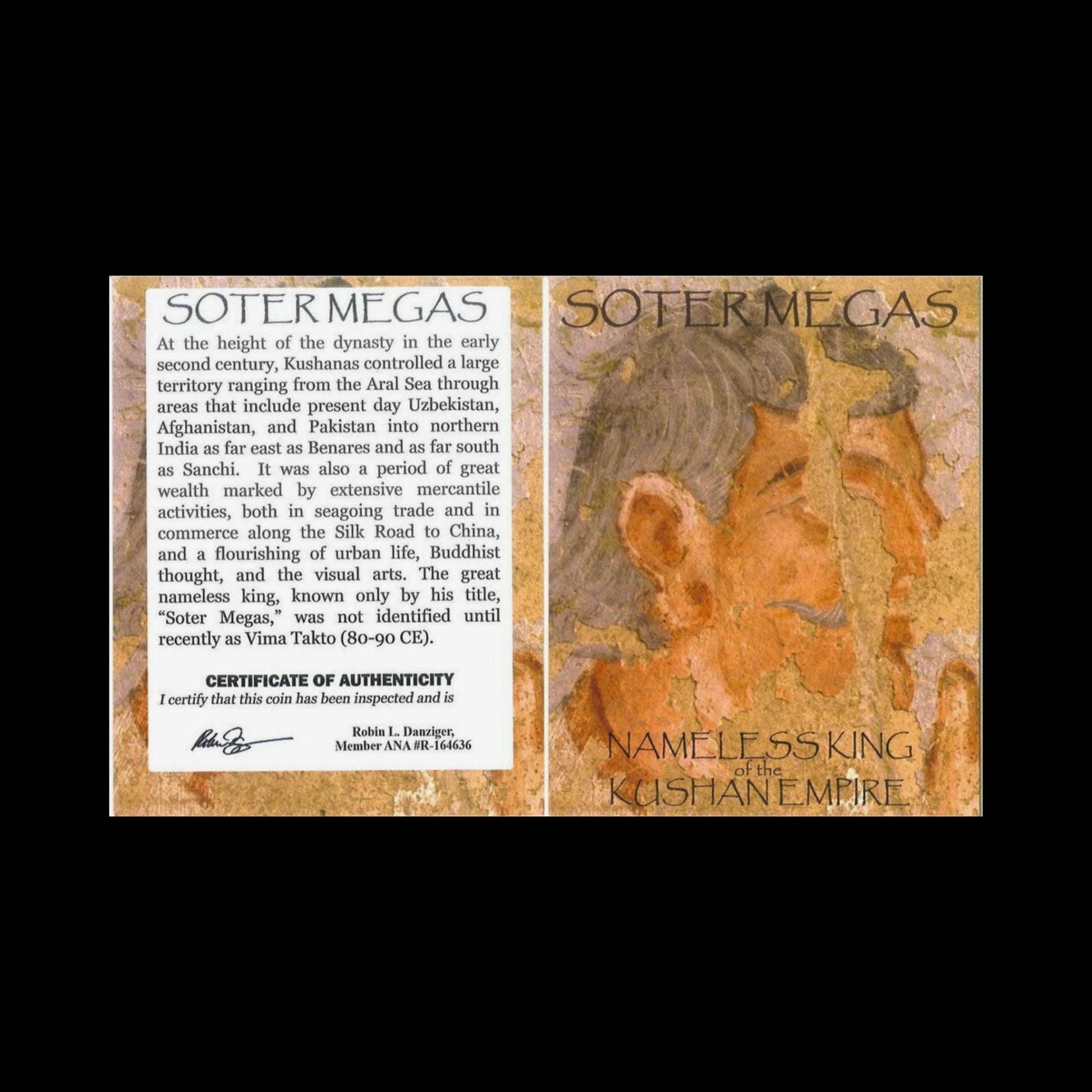 Ancient Kushan Copper Coin of Emperor Kanishka I (“Soter Megas” – Great Savior) - Kinzer Coins