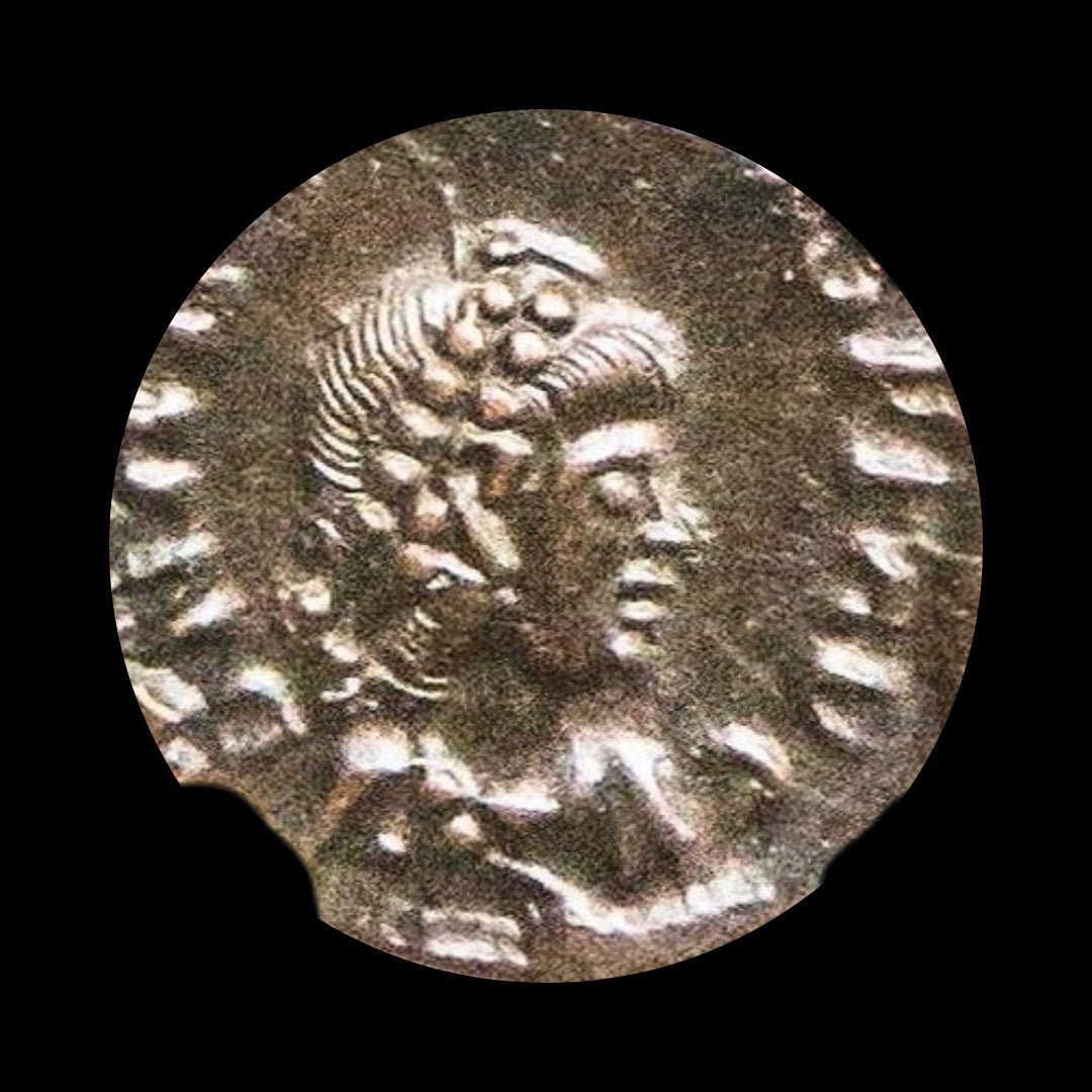 Ancient Roman Bronze Coin of Emperor Arcadius (Late Roman Empire) - Kinzer Coins