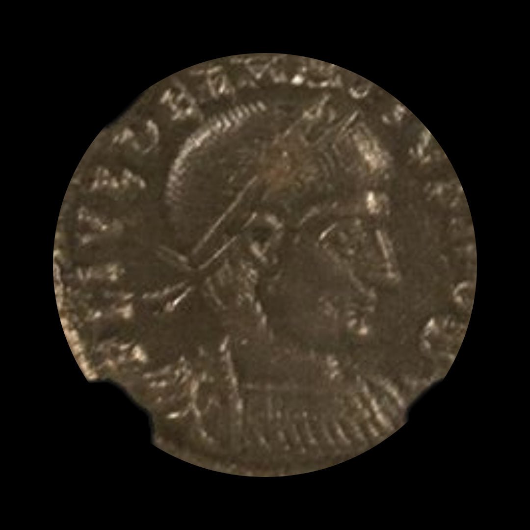 Ancient Roman Bronze Coin of Emperor Delmatius (Nephew of Constantine the Great) - Kinzer Coins