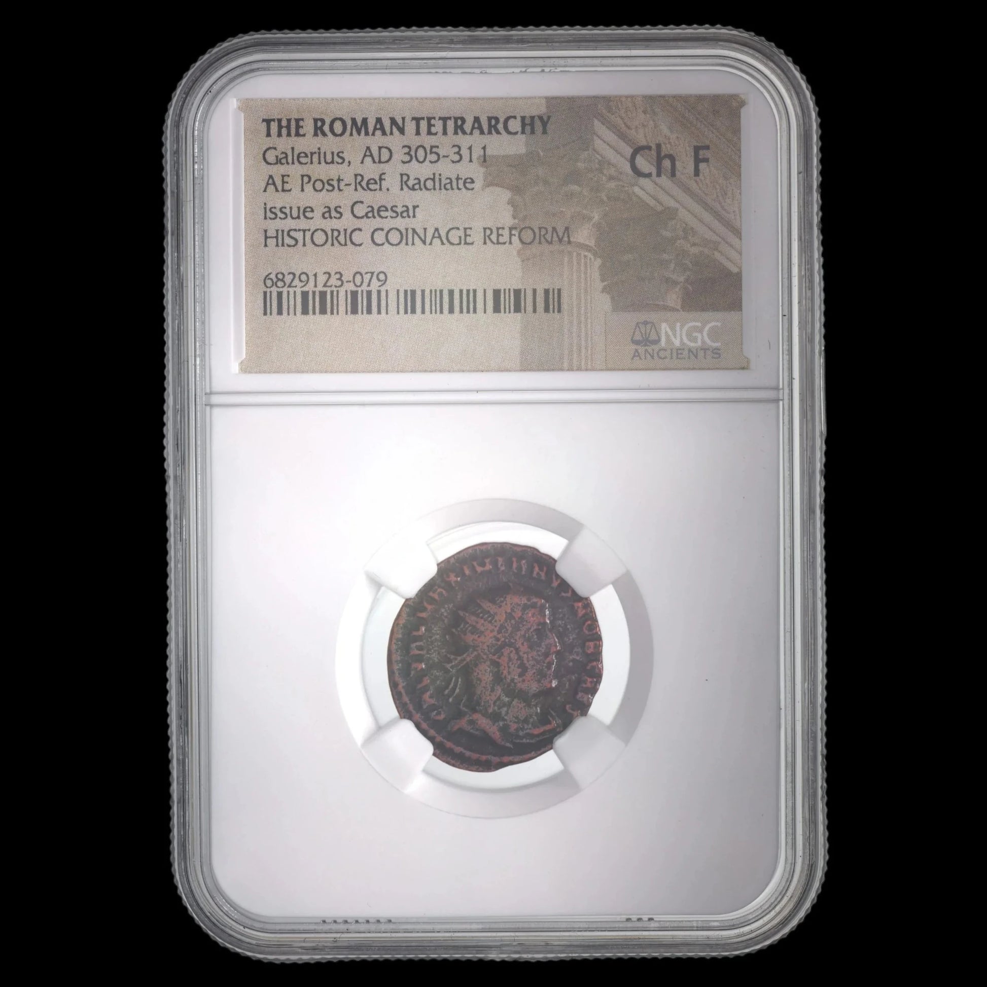 Ancient Roman Bronze Coin of Emperor Galerius (Tetrarch and Co - Ruler of the Roman Empire) - Kinzer Coins