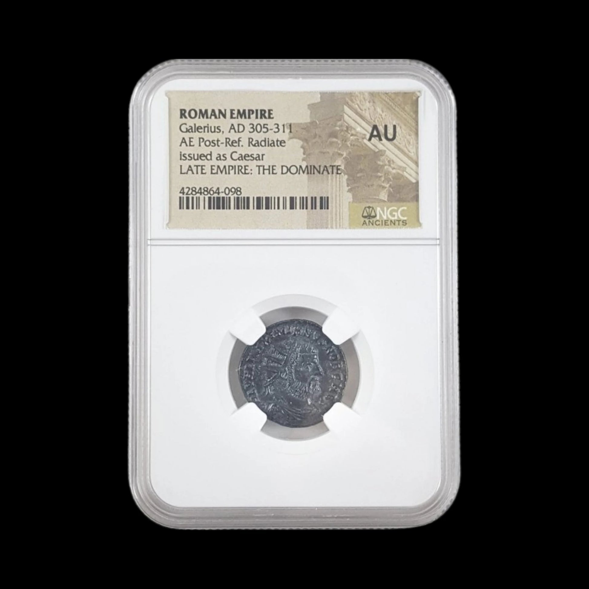 Ancient Roman Bronze Coin of Emperor Galerius (Tetrarch and Co - Ruler of the Roman Empire) - Kinzer Coins