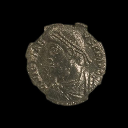 Ancient Roman Bronze Coin of Emperor Jovian (Restorer of Christianity After Julian) - Kinzer Coins