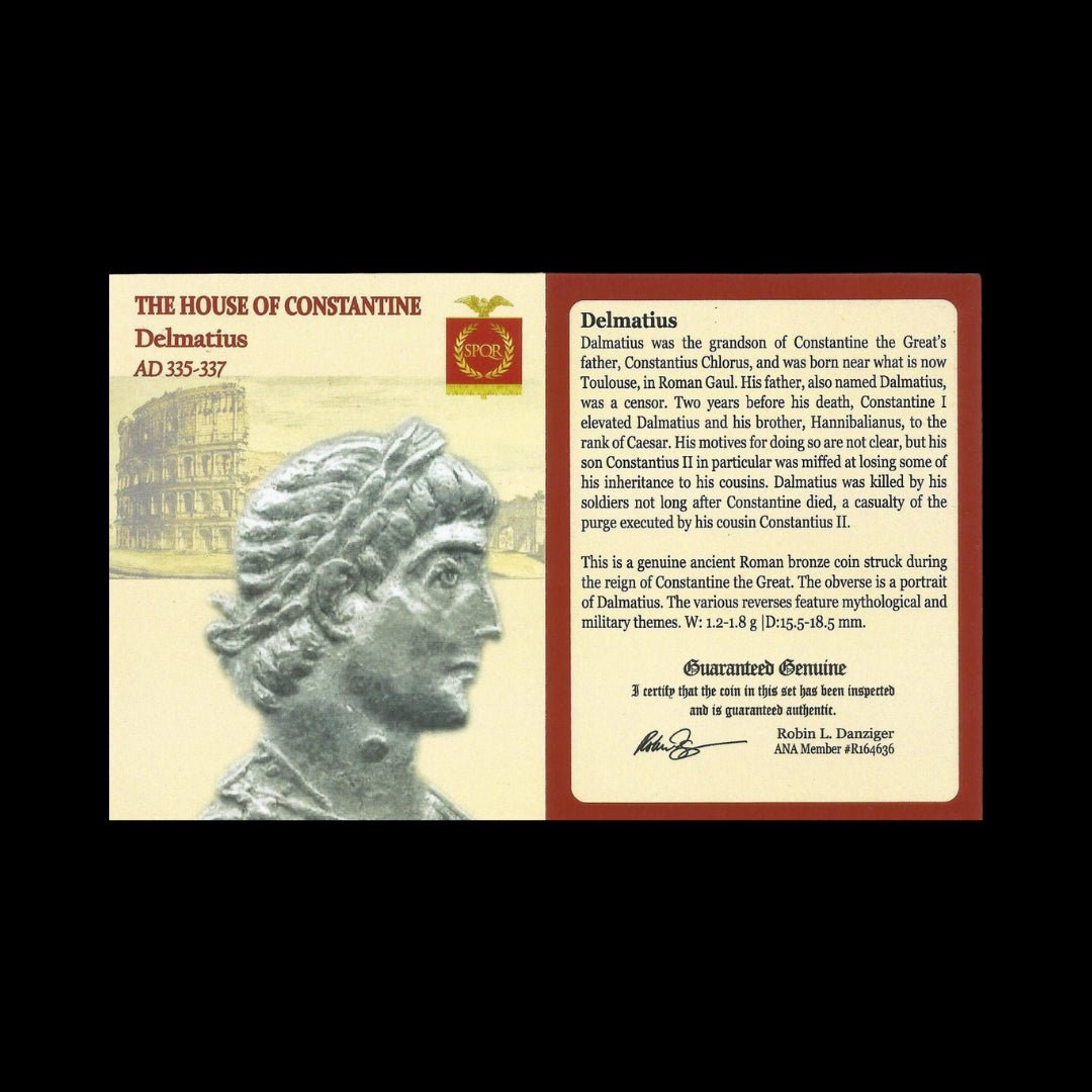 Ancient Roman Bronze Coin of Emperor Jovian (Restorer of Christianity After Julian) - Kinzer Coins