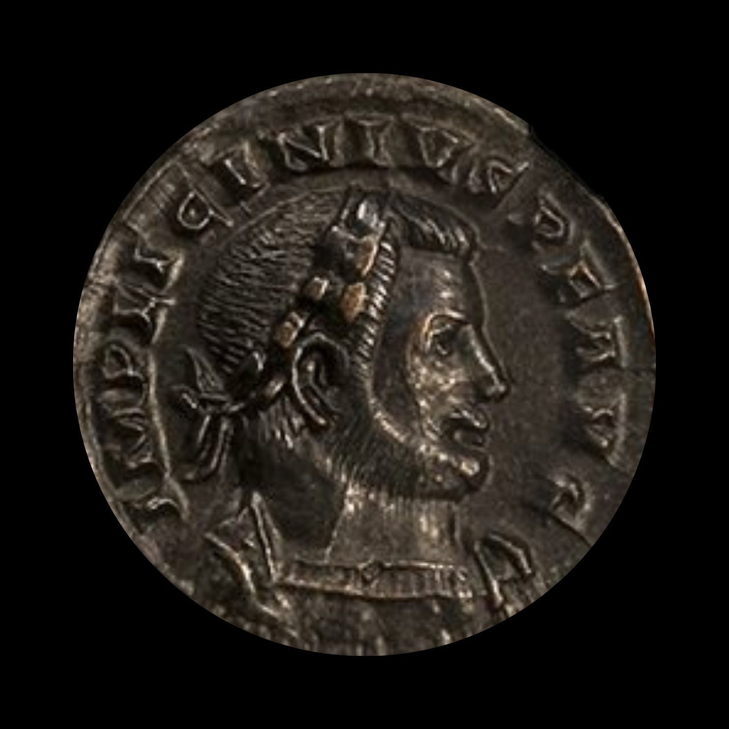 Ancient Roman Bronze Coin of Emperor Licinius I (Constantinian Era), c. AD 300s - Kinzer Coins