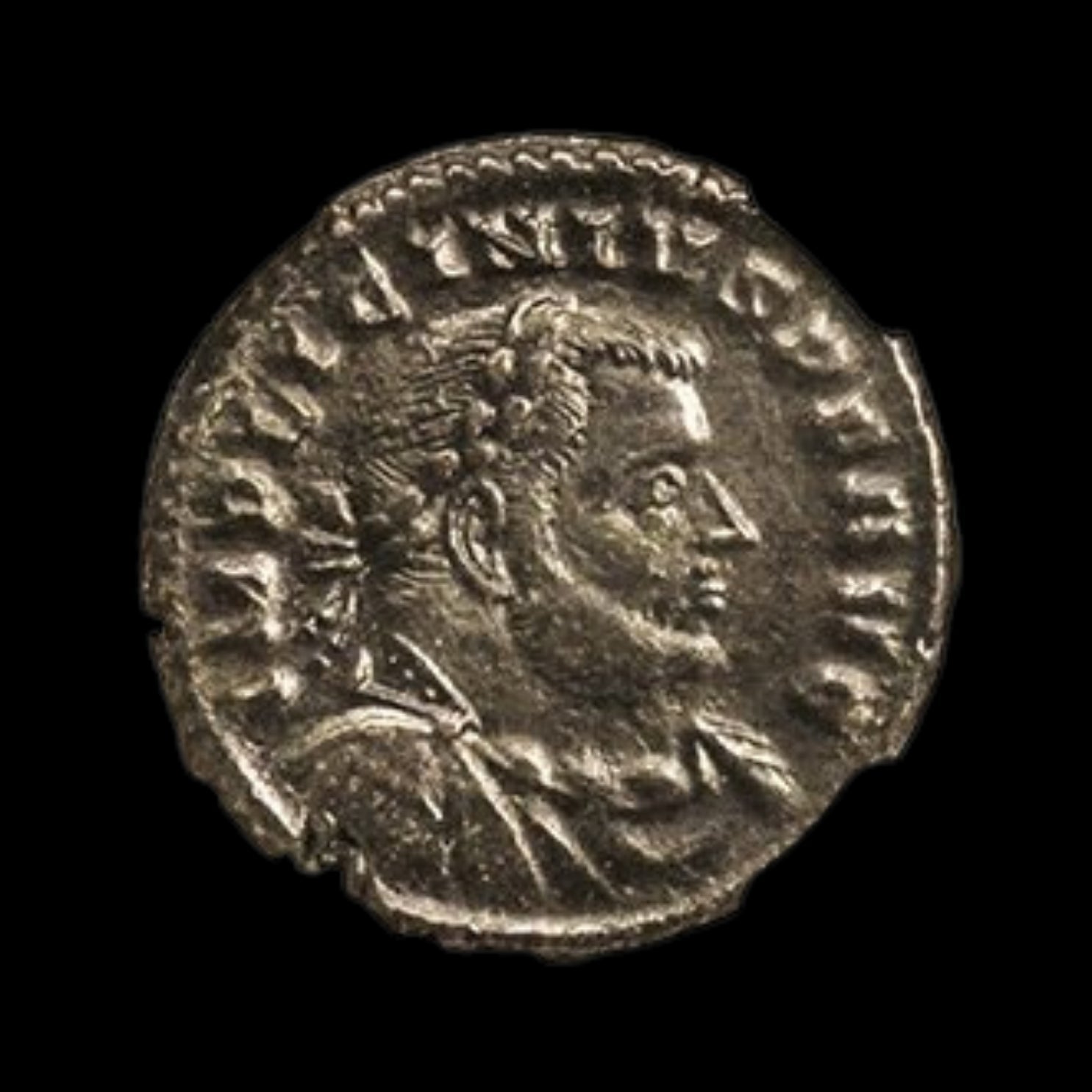 Ancient Roman Bronze Coin of Emperor Licinius I (Constantinian Era), c. AD 300s - Kinzer Coins