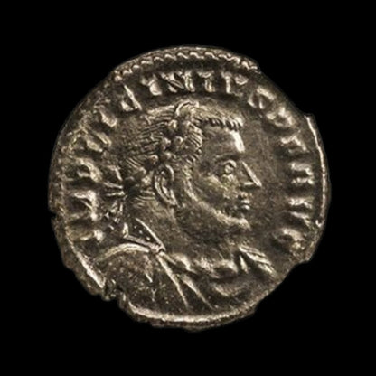 Ancient Roman Bronze Coin of Emperor Licinius I (Constantinian Era), c. AD 300s - Kinzer Coins