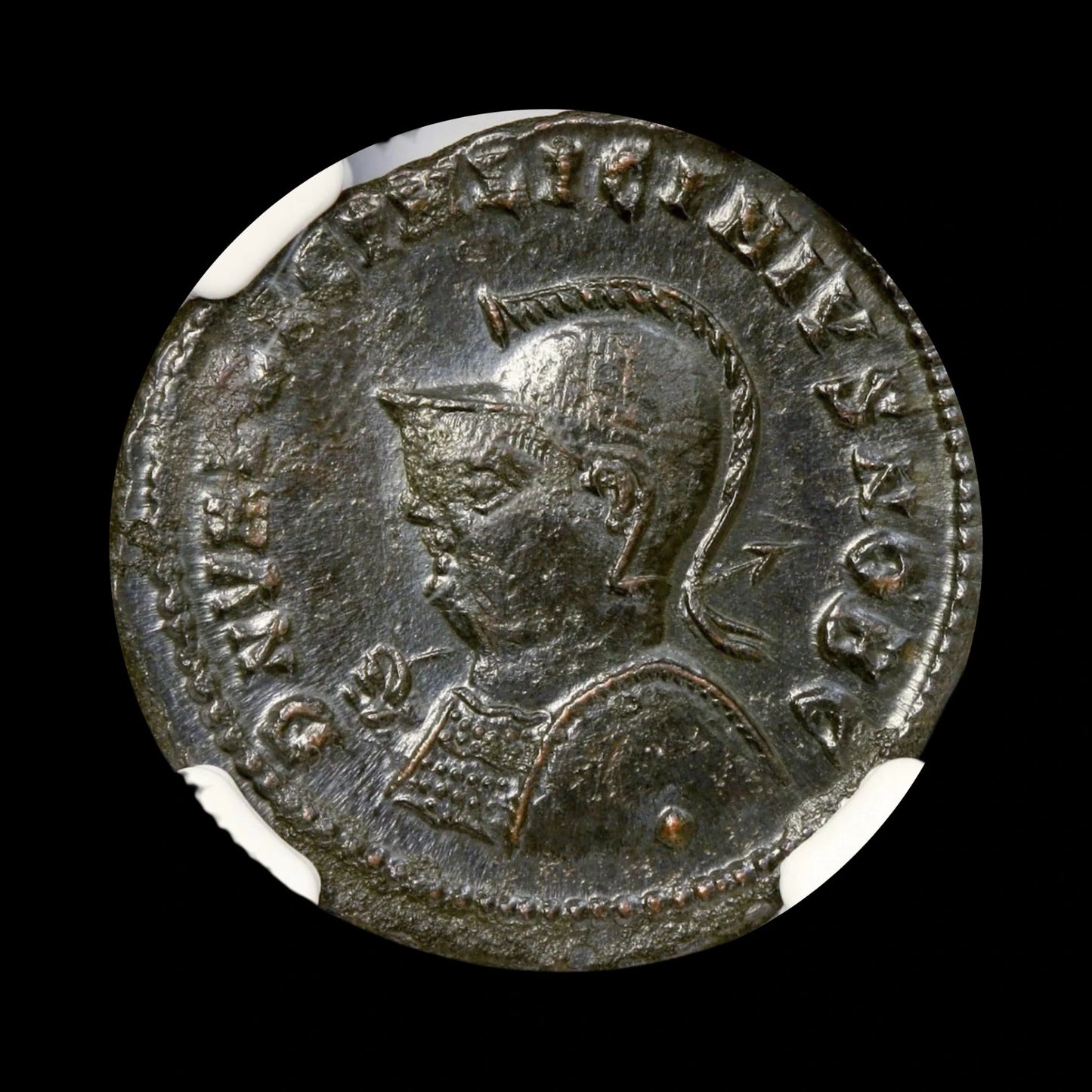 Ancient Roman Bronze Coin of Emperor Licinius II (Rival Dynasty of Constantine the Great) - Kinzer Coins