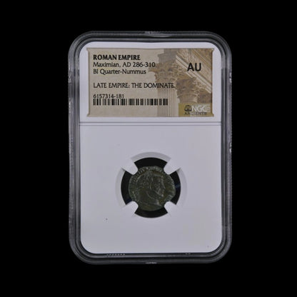 Ancient Roman Bronze Coin of Emperor Maximian (Leader of the Tetrarchy) - Kinzer Coins