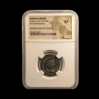 Ancient Roman Bronze Coin of Emperor Probus (Restorer of Stability After Rome’s Crisis) - Kinzer Coins