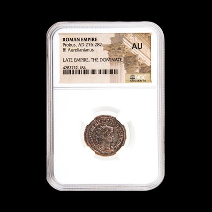 Ancient Roman Bronze Coin of Emperor Probus (Restorer of Stability After Rome’s Crisis) - Kinzer Coins