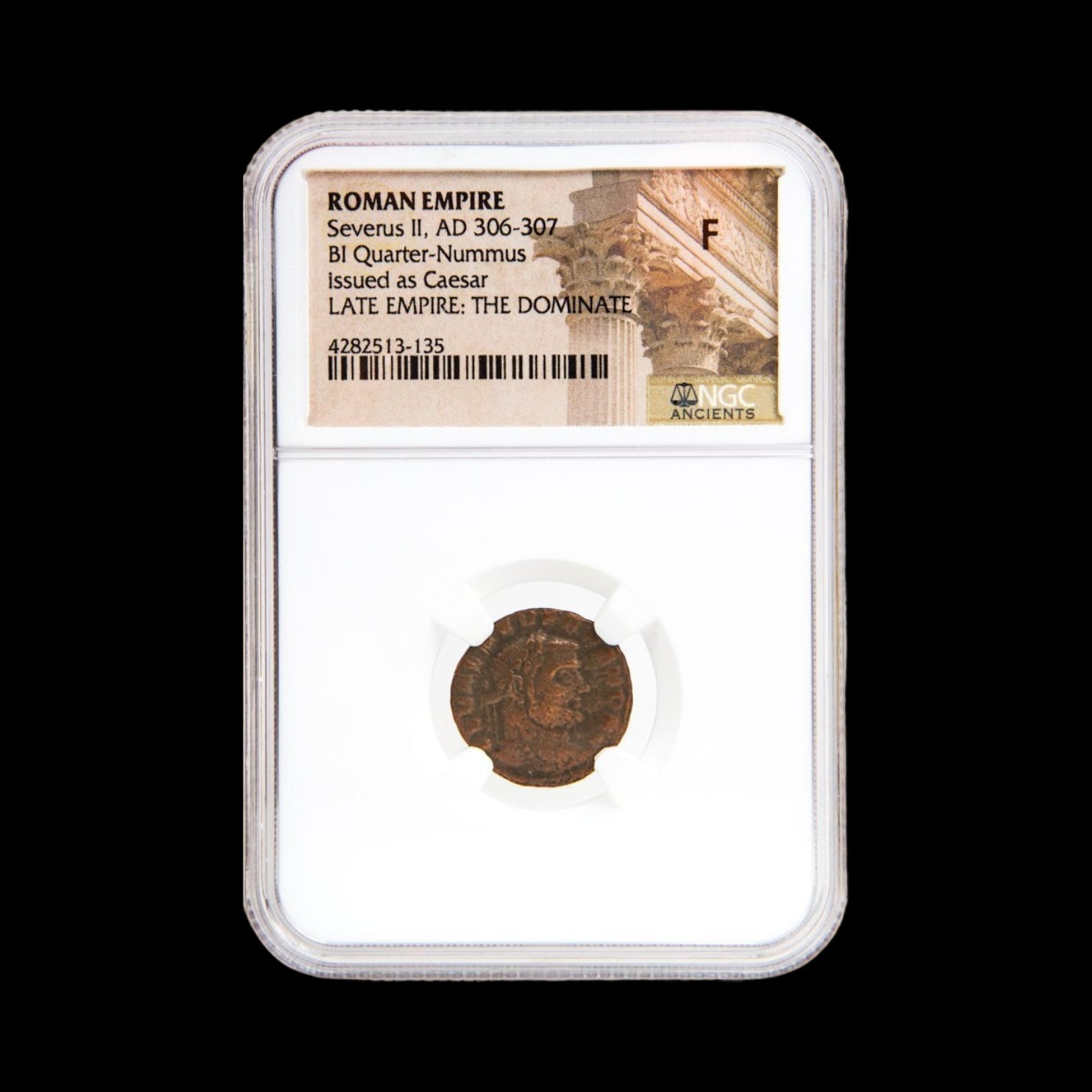 Ancient Roman Bronze Coin of Emperor Severus II (Tetrarch Under Diocletian) - Kinzer Coins