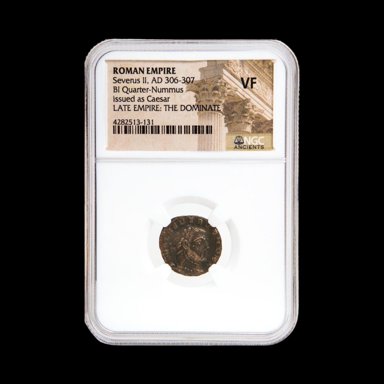 Ancient Roman Bronze Coin of Emperor Severus II (Tetrarch Under Diocletian) - Kinzer Coins