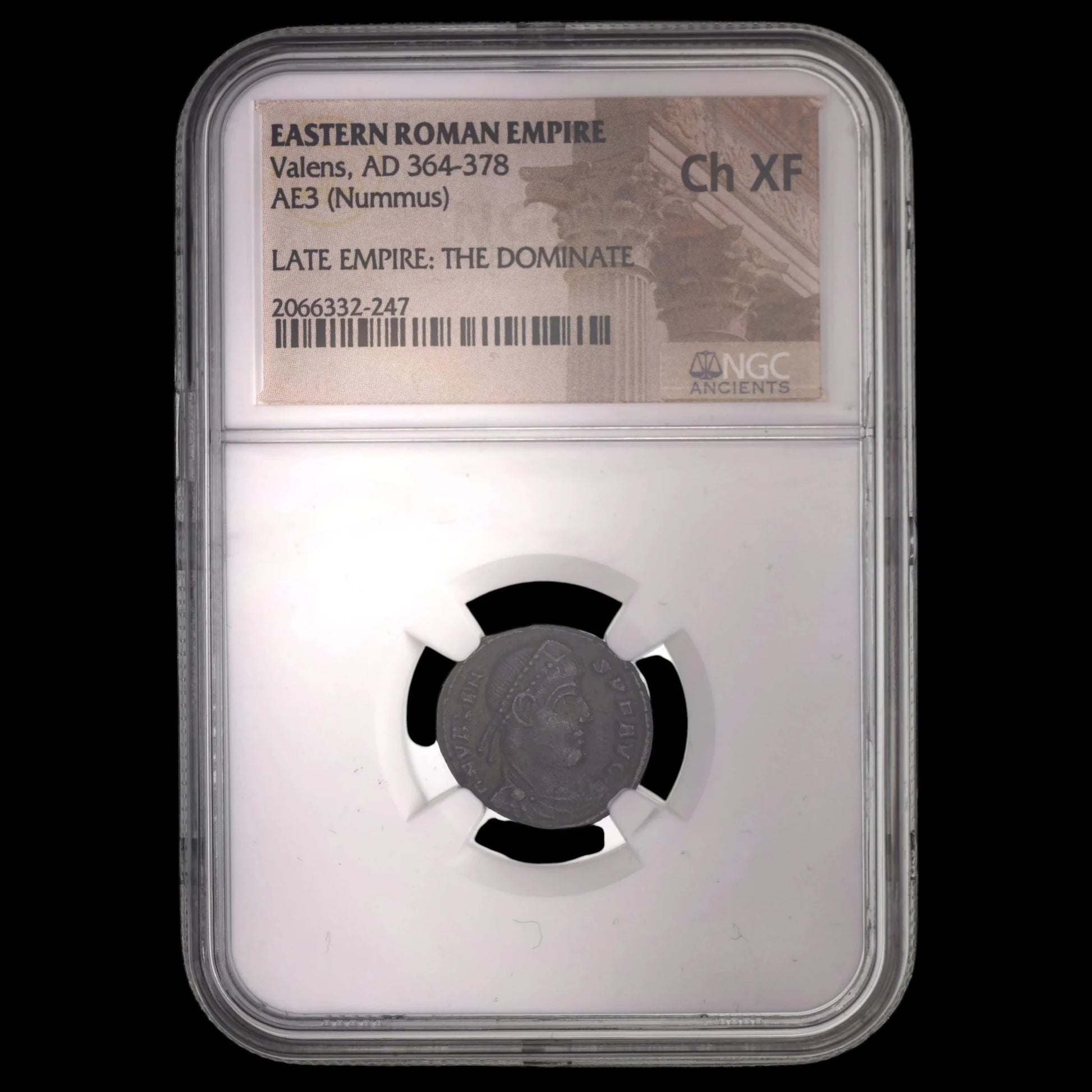 Ancient Roman Bronze Coin of Emperor Valens (Ruler During Rome’s Final Centuries) - Kinzer Coins