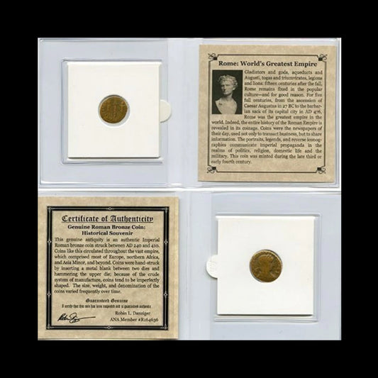 Ancient Roman Bronze Coins (3rd–5th Century AD) – Everyday Money of the Late Roman Empire - Kinzer Coins