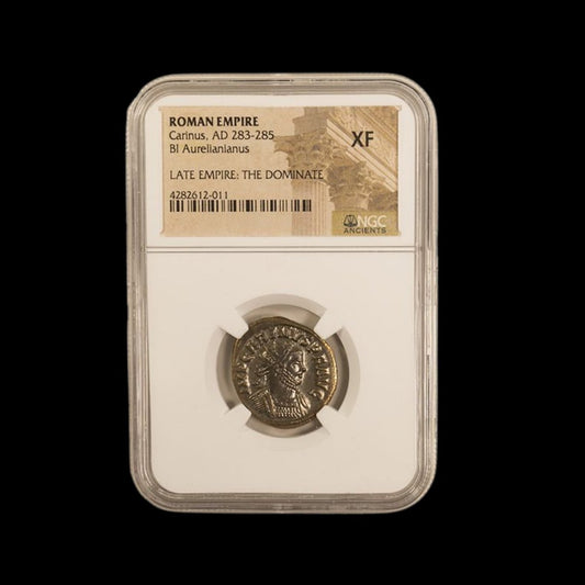 Ancient Roman Coin of Emperor Carinus (Ruler at the End of Rome’s Crisis Years) - Kinzer Coins