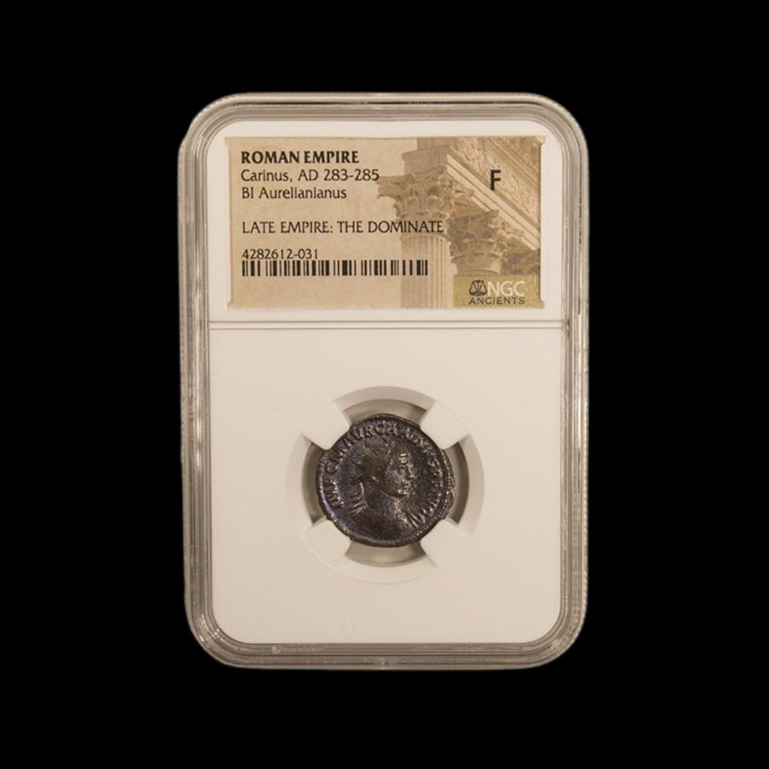 Ancient Roman Coin of Emperor Carinus (Ruler at the End of Rome’s Crisis Years) - Kinzer Coins