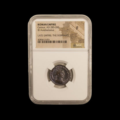 Ancient Roman Coin of Emperor Carinus (Ruler at the End of Rome’s Crisis Years) - Kinzer Coins