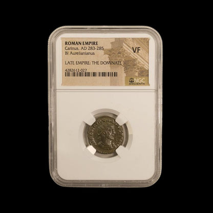 Ancient Roman Coin of Emperor Carinus (Ruler at the End of Rome’s Crisis Years) - Kinzer Coins