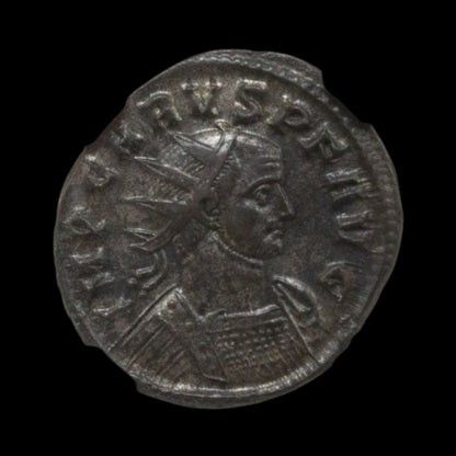 Ancient Roman Coin of Emperor Carus (Short - Reigned Emperor Before Diocletian) - Kinzer Coins