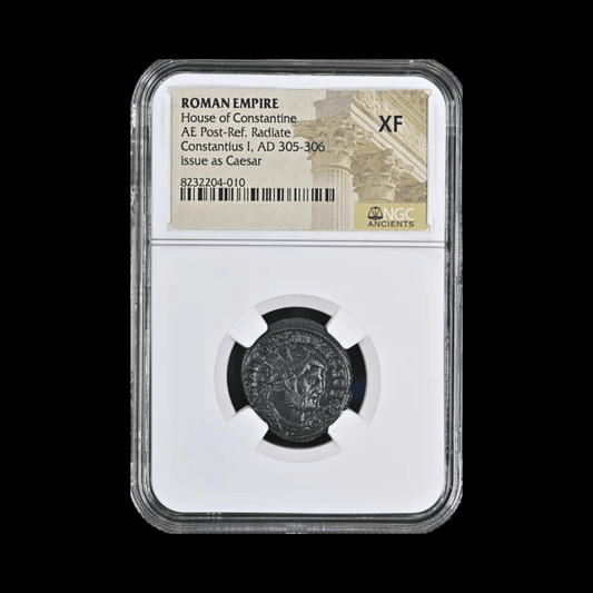 Ancient Roman Coin of Emperor Constantius I Chlorus (Father of Constantine the Great, c. AD 300) - Kinzer Coins