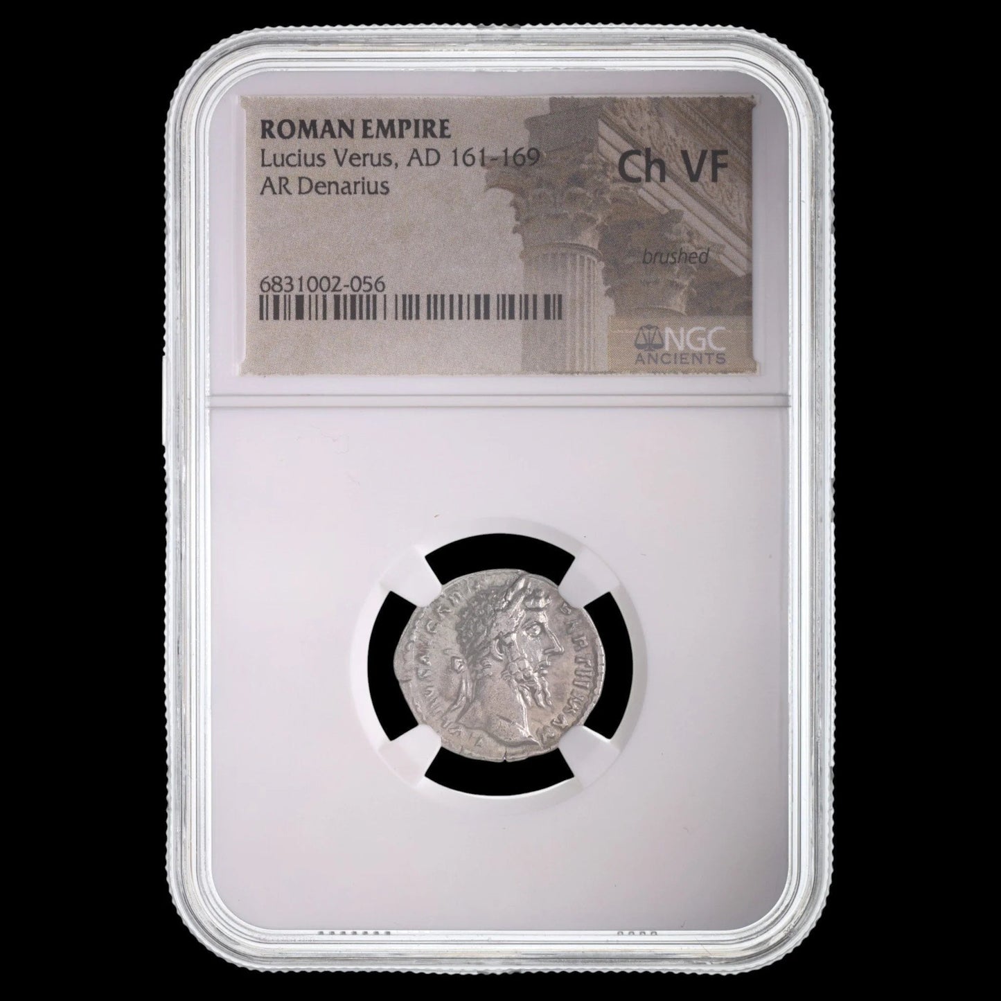 Ancient Roman Coin of Emperor Lucius Verus (Co - Emperor with Marcus Aurelius), NGC Certified - Kinzer Coins