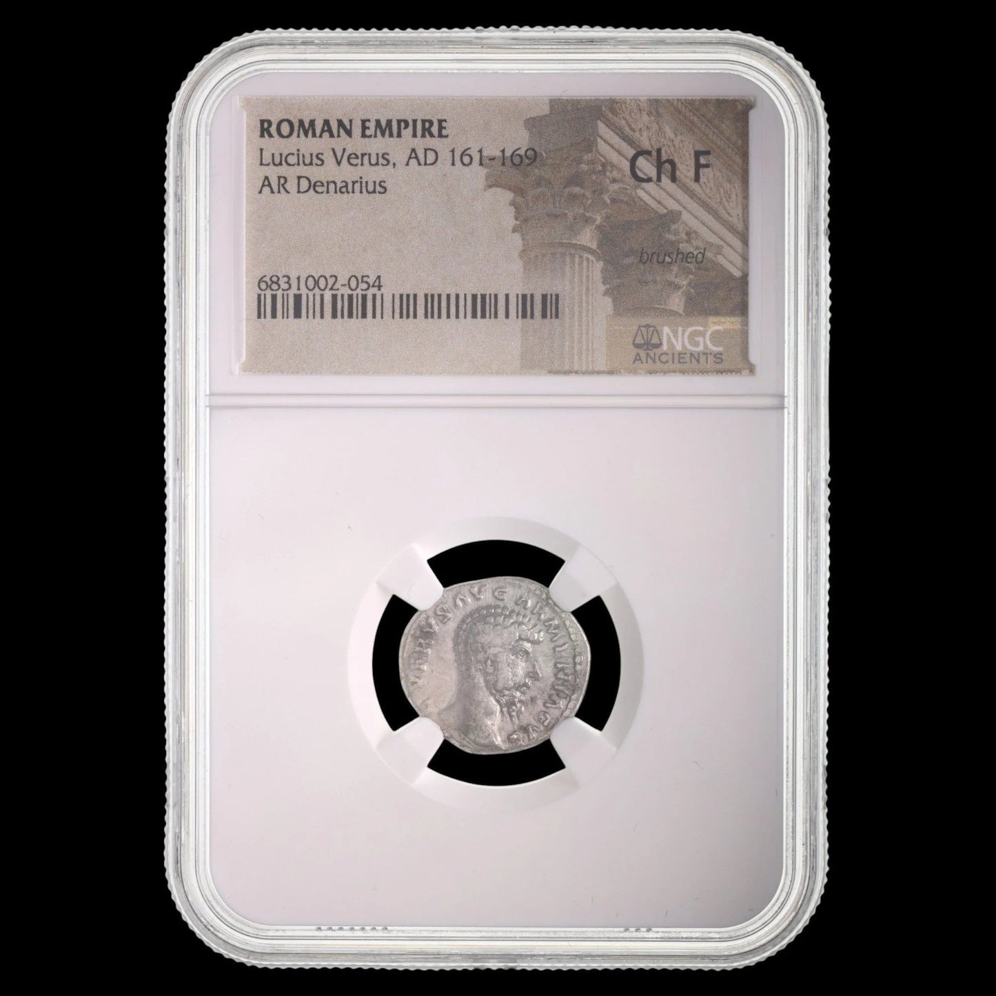 Ancient Roman Coin of Emperor Lucius Verus (Co - Emperor with Marcus Aurelius), NGC Certified - Kinzer Coins