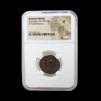 Ancient Roman Coin of Emperor Numerian (Short - Reigned Son of Emperor Carus) - Kinzer Coins